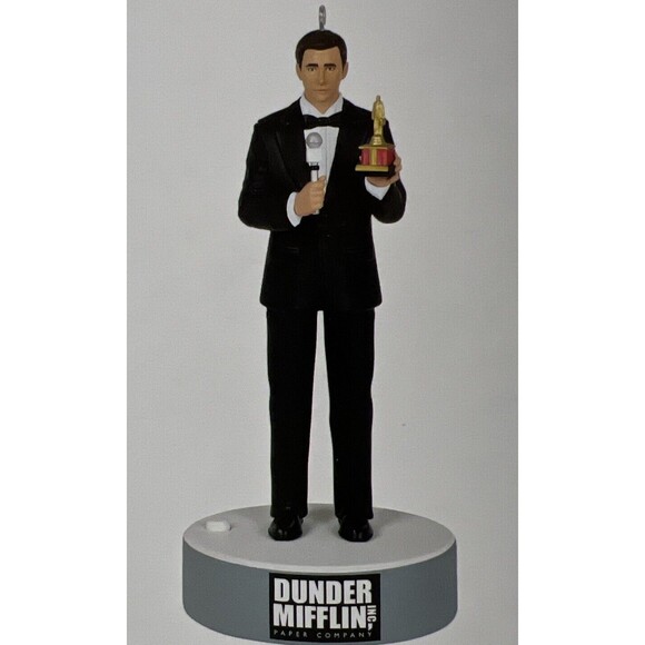 2023 Hallmark DUNDIE WINNER! The Office Keepsake Christmas Ornament - Picture 3 of 4